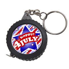 4th Of July Celebration Design Measuring Tape