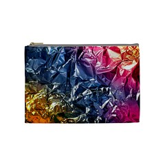 Texture   Rainbow Foil By Dori Stock Cosmetic Bag (medium)