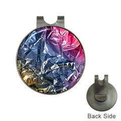 Texture   Rainbow Foil By Dori Stock Hat Clip With Golf Ball Marker