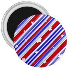 American Motif 3  Button Magnet by dflcprints