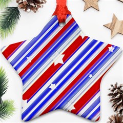 American Motif Star Ornament by dflcprints