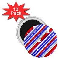 American Motif 1 75  Button Magnet (10 Pack) by dflcprints