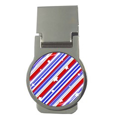 American Motif Money Clip (round) by dflcprints