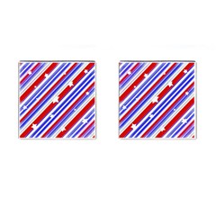 American Motif Cufflinks (square) by dflcprints