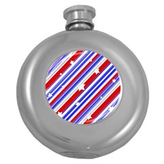 American Motif Hip Flask (round)