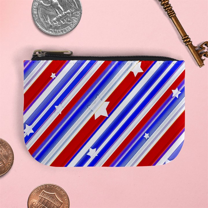 American Motif Coin Change Purse