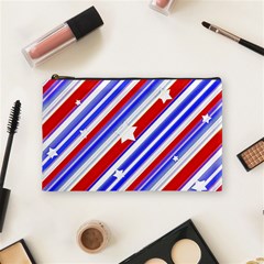 American Motif Cosmetic Bag (medium) by dflcprints