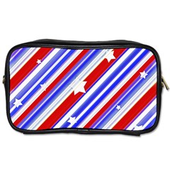 American Motif Travel Toiletry Bag (two Sides) by dflcprints