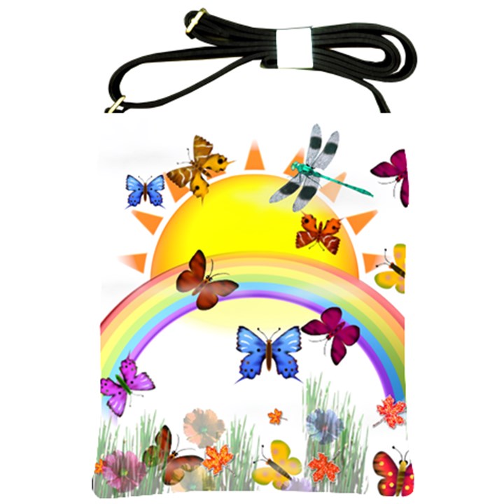 Butterfly Rainbow Days Shoulder Sling Bag