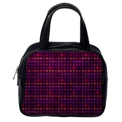 Funky Retro Pattern Classic Handbag (one Side)