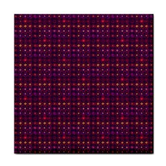 Funky Retro Pattern Face Towel