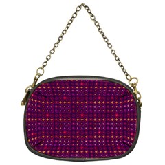 Funky Retro Pattern Chain Purse (one Side)