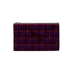 Funky Retro Pattern Cosmetic Bag (small)