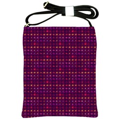 Funky Retro Pattern Shoulder Sling Bag