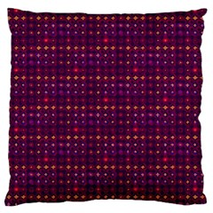 Funky Retro Pattern Large Cushion Case (single Sided) 