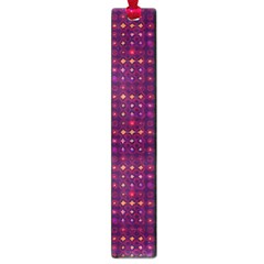 Funky Retro Pattern Large Bookmark by SaraThePixelPixie