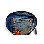 Blue Jean Butterfly Accessory Pouch (Small) Front