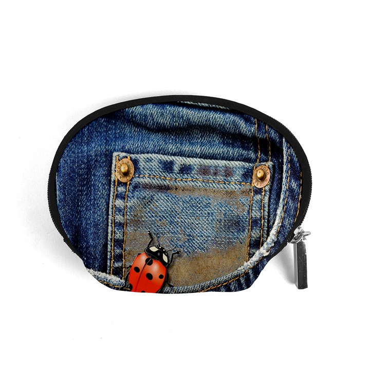 Blue Jean Butterfly Accessory Pouch (Small)