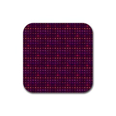 Funky Retro Pattern Drink Coaster (square)