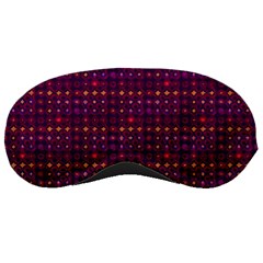 Funky Retro Pattern Sleeping Mask by SaraThePixelPixie