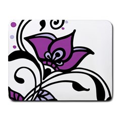 Awareness Flower Small Mouse Pad (rectangle) by FunWithFibro