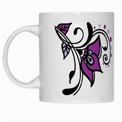 Awareness Flower White Coffee Mug