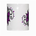 Awareness Flower White Coffee Mug Center