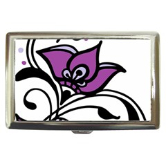 Awareness Flower Cigarette Money Case by FunWithFibro