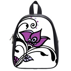 Awareness Flower School Bag (small)