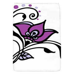 Awareness Flower Removable Flap Cover (small)