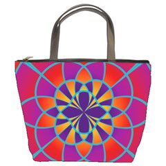 Mandala Bucket Handbag