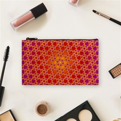 Radial Flower Cosmetic Bag (small)