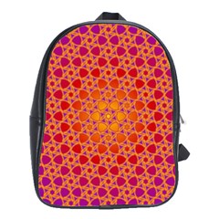 Radial Flower School Bag (large)