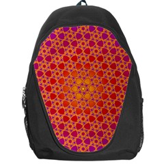 Radial Flower Backpack Bag