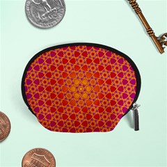 Radial Flower Mini Zipper Pouch