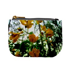 Yellow Flowers Coin Change Purse