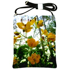 Yellow Flowers Shoulder Sling Bag