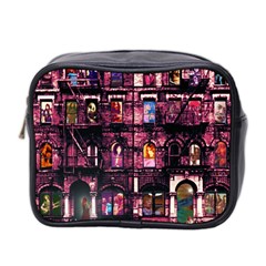 Physical Graffitied Mini Travel Toiletry Bag (two Sides)