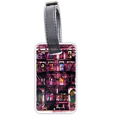 Physical Graffitied Luggage Tag (one Side)