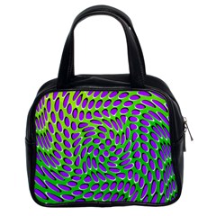 Illusion Delusion Classic Handbag (two Sides)