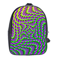 Illusion Delusion School Bag (large) by SaraThePixelPixie