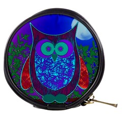 Moon Owl  Mini Makeup Case by SaraThePixelPixie