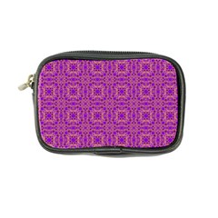 Purple Moroccan Pattern Coin Purse by SaraThePixelPixie