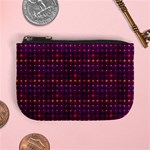 Funky Retro Pattern Coin Change Purse Front