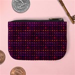 Funky Retro Pattern Coin Change Purse Back