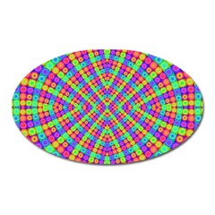 Many Circles Magnet (oval)