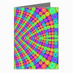 Many Circles Greeting Card