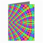 Many Circles Greeting Card (8 Pack) Left