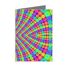 Many Circles Mini Greeting Card