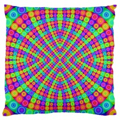 Many Circles Large Cushion Case (single Sided) 